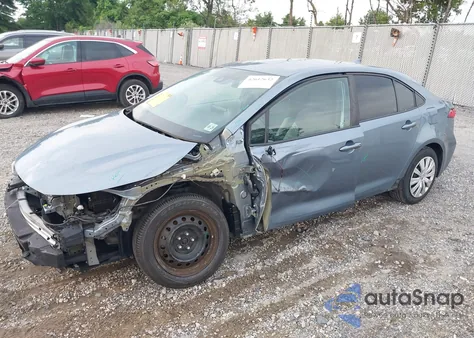 2020 Toyota Corolla Le из США, поврежденный, VIN 5YFEPRAE0LP035244